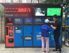 北京垃圾收運居民在家分類，指導(dǎo)員定時定點回收