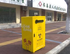 江蘇萬德福制造！廢棄口罩專用回收箱亮相長島！