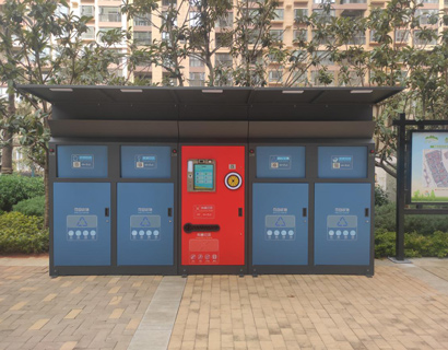 科技感十足，新型智能垃圾箱房亮相天津